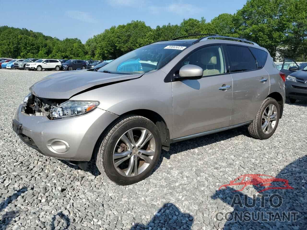 NISSAN MURANO 2010 - JN8AZ1MW2AW125891