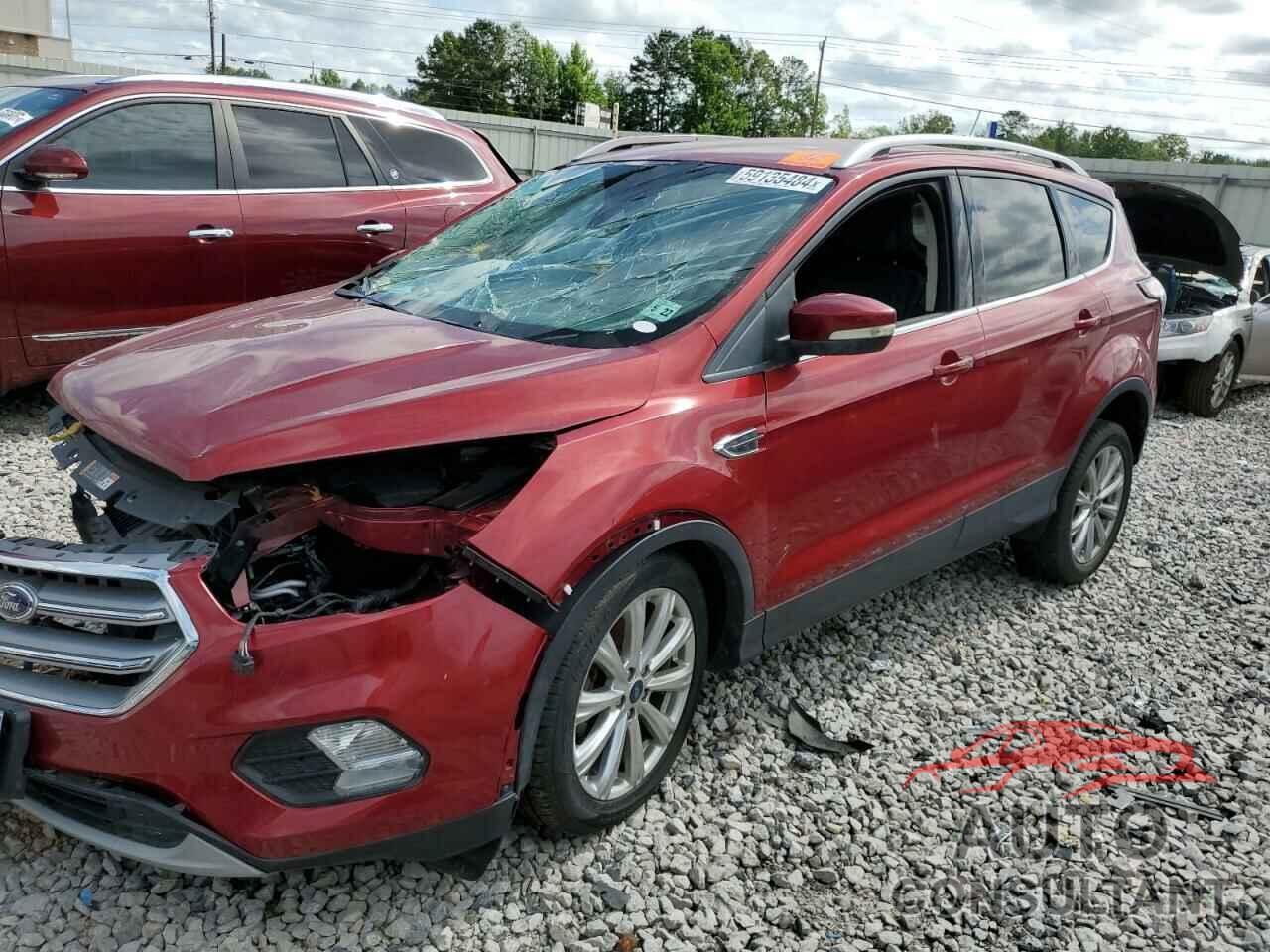 FORD ESCAPE 2017 - 1FMCU0JD1HUD56119