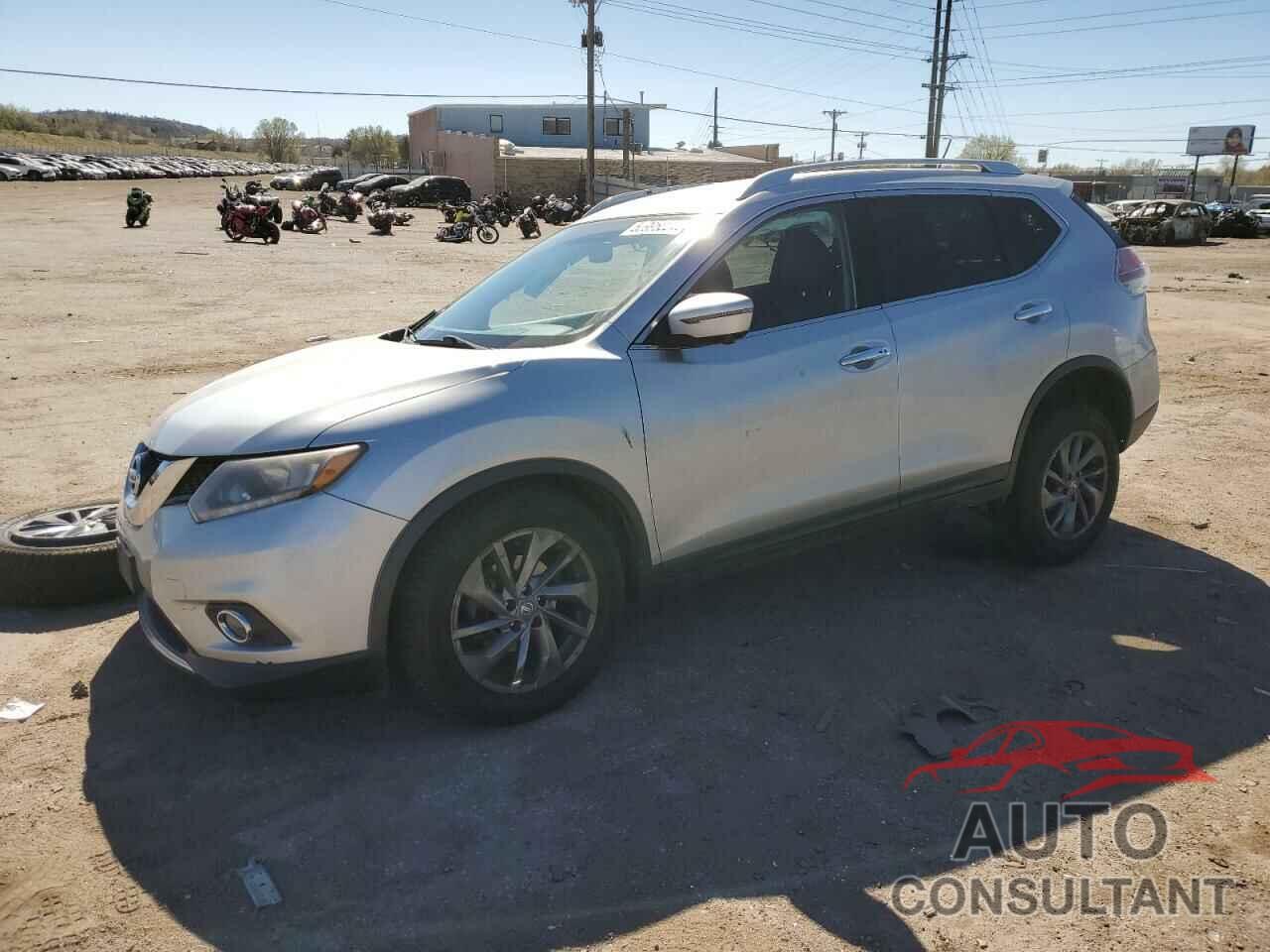 NISSAN ROGUE 2016 - KNMAT2MVXGP670332