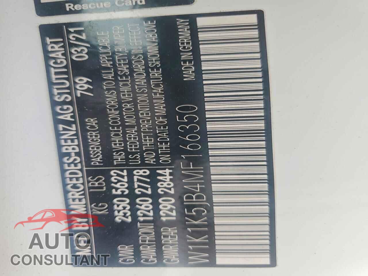MERCEDES-BENZ E-CLASS 2021 - W1K1K5JB4MF166350