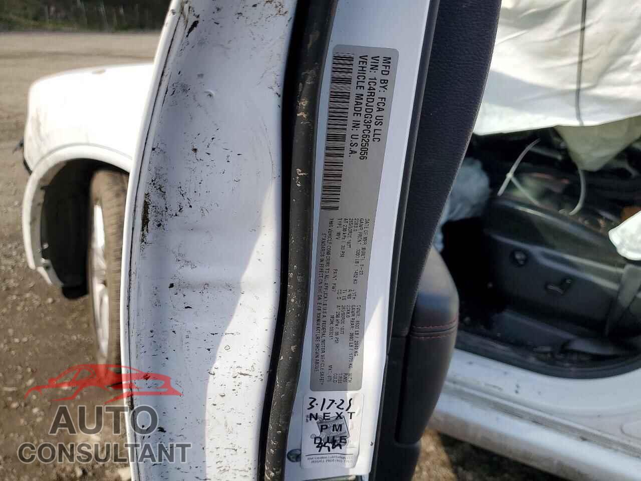 DODGE DURANGO 2023 - 1C4RDJDG3PC625056