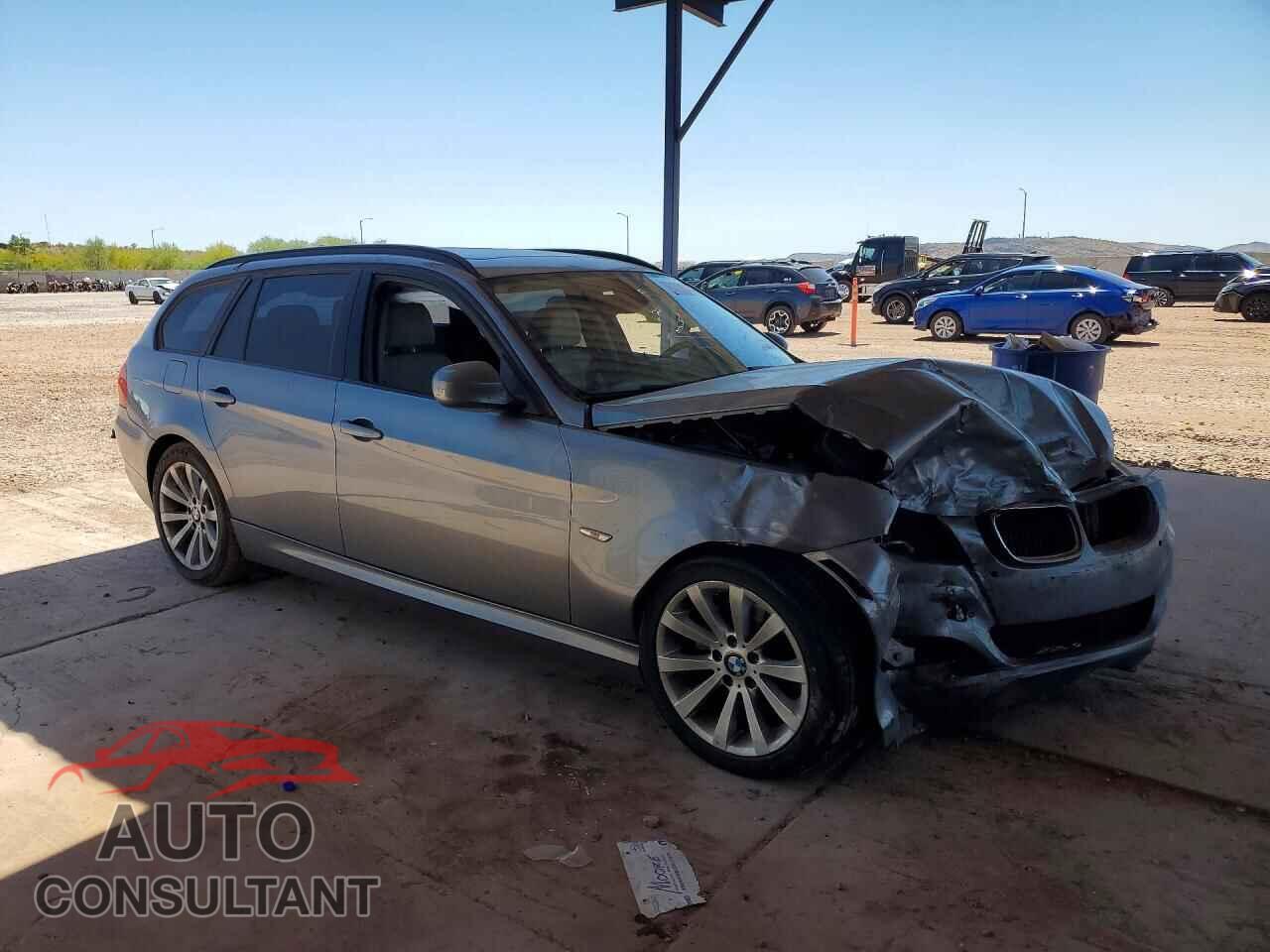 BMW 3 SERIES 2012 - WBAUT9C53CA192398