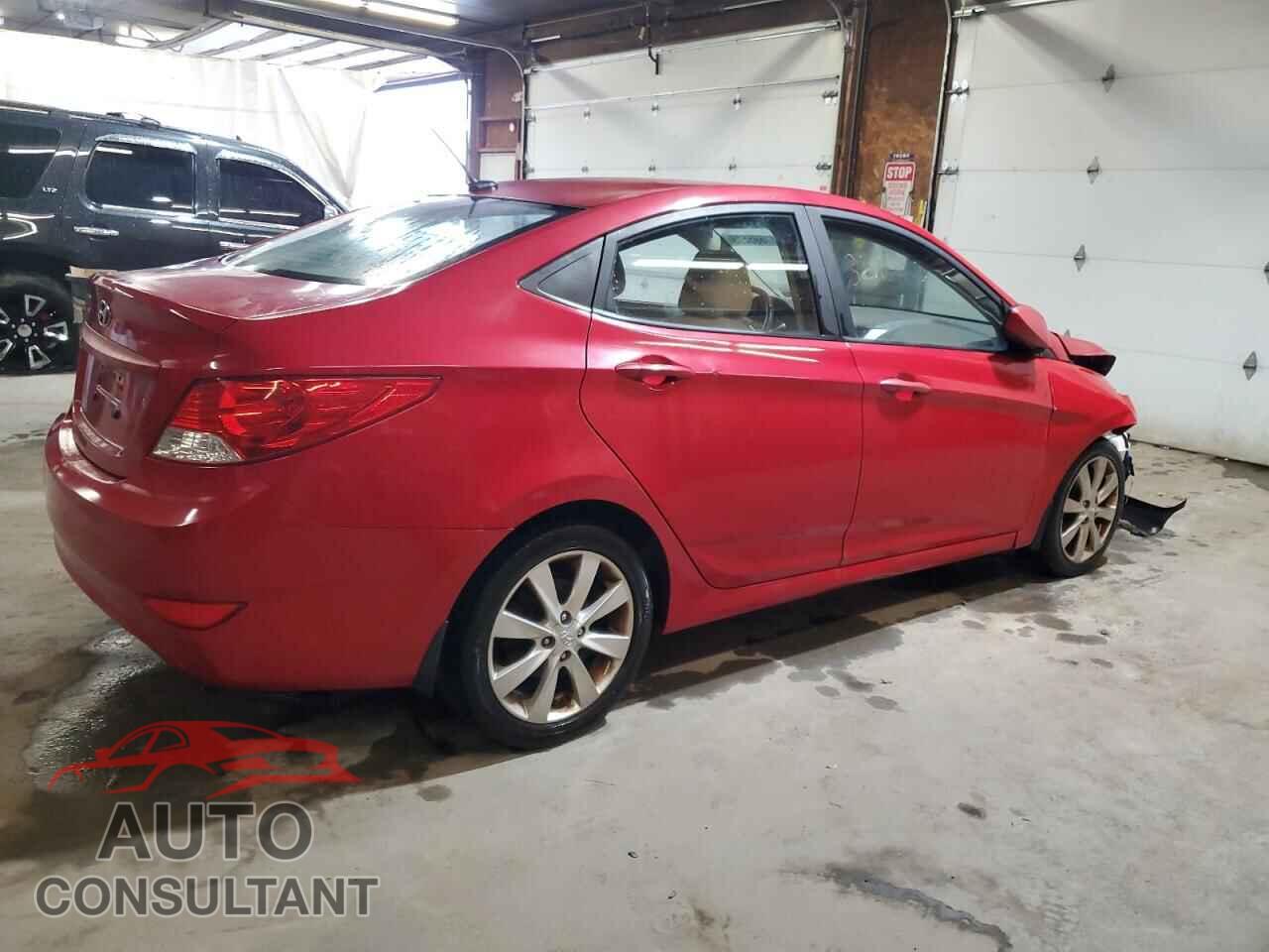 HYUNDAI ACCENT 2012 - KMHCU4AE4CU196200