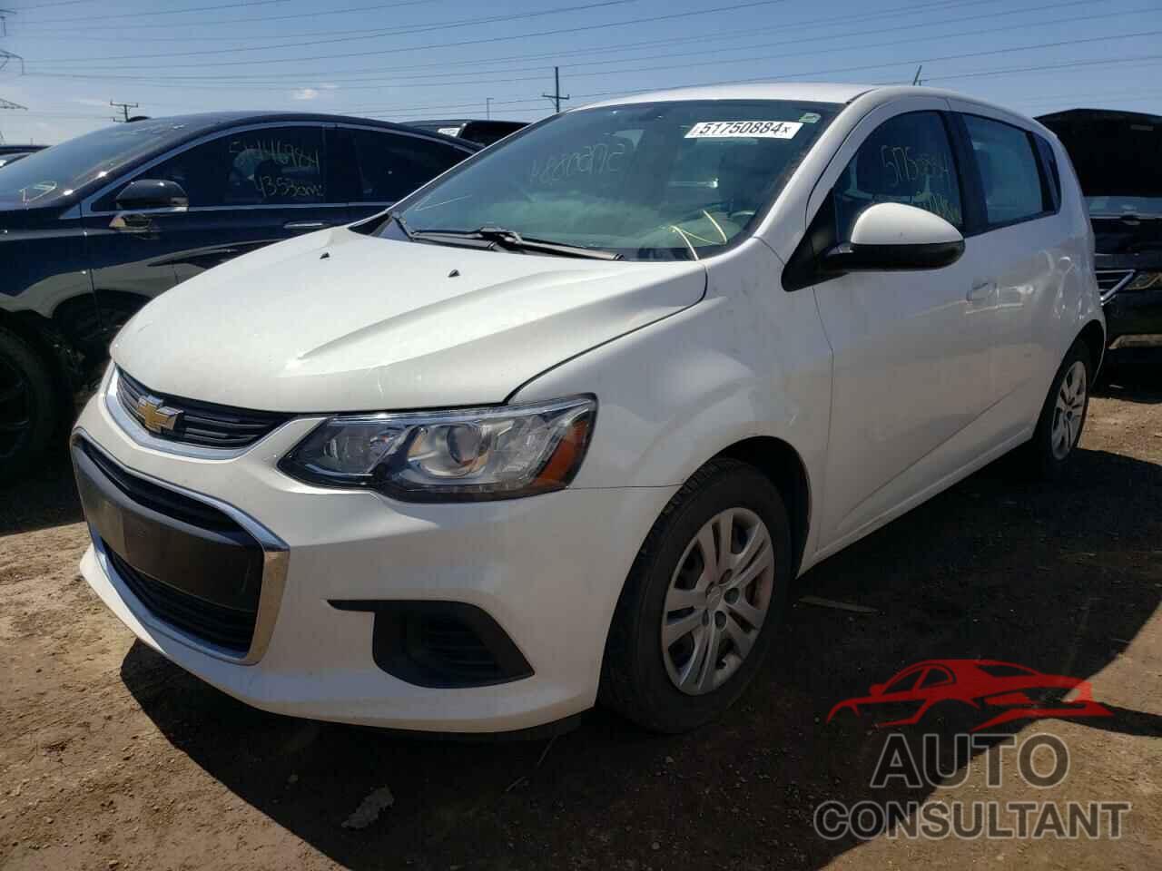 CHEVROLET SONIC 2017 - 1G1JG6SHXH4172264