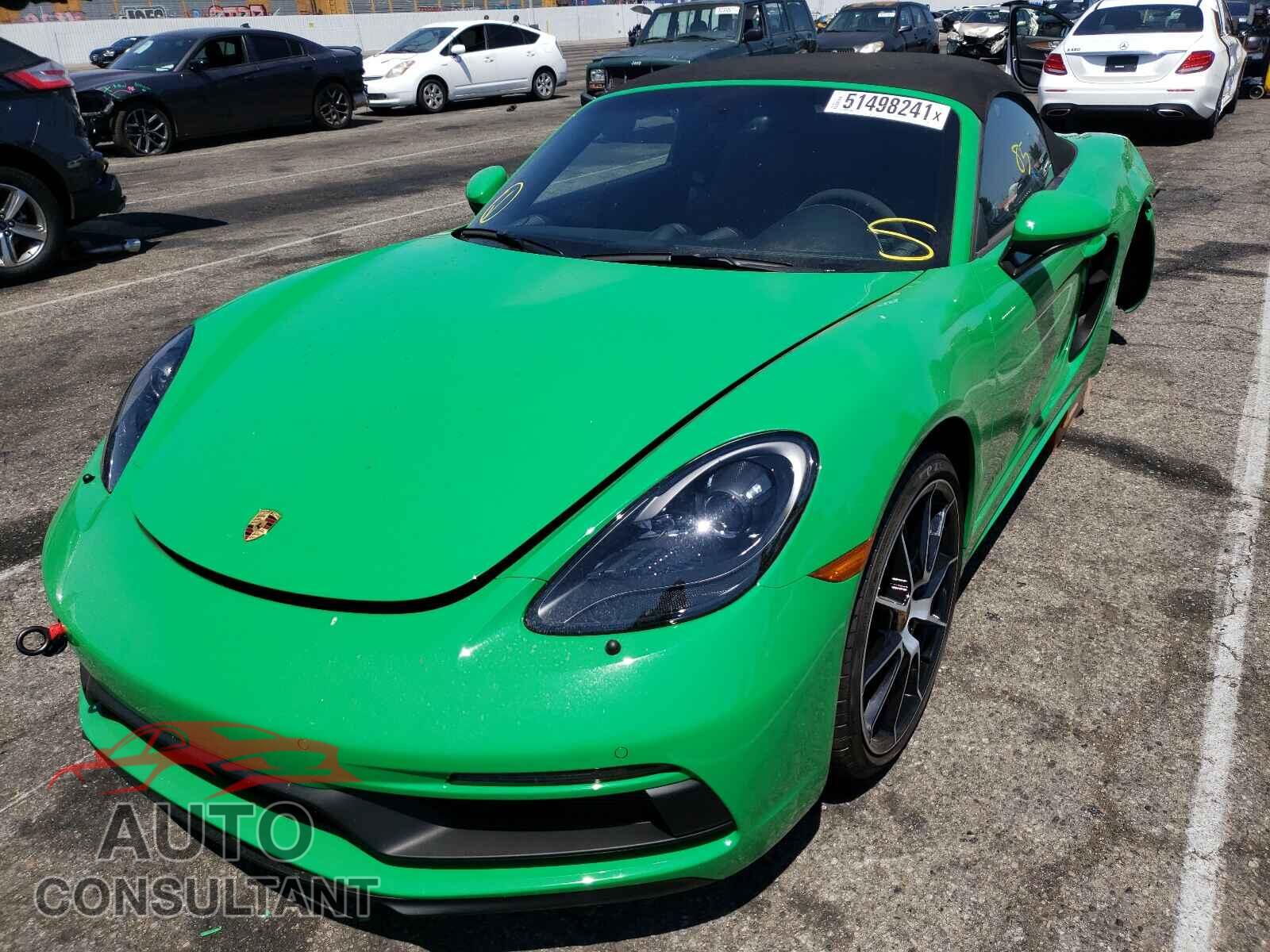 PORSCHE BOXSTER 2021 - WP0CD2A80MS232240