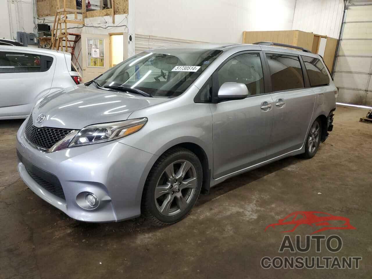 TOYOTA SIENNA 2017 - 5TDXZ3DC0HS853176