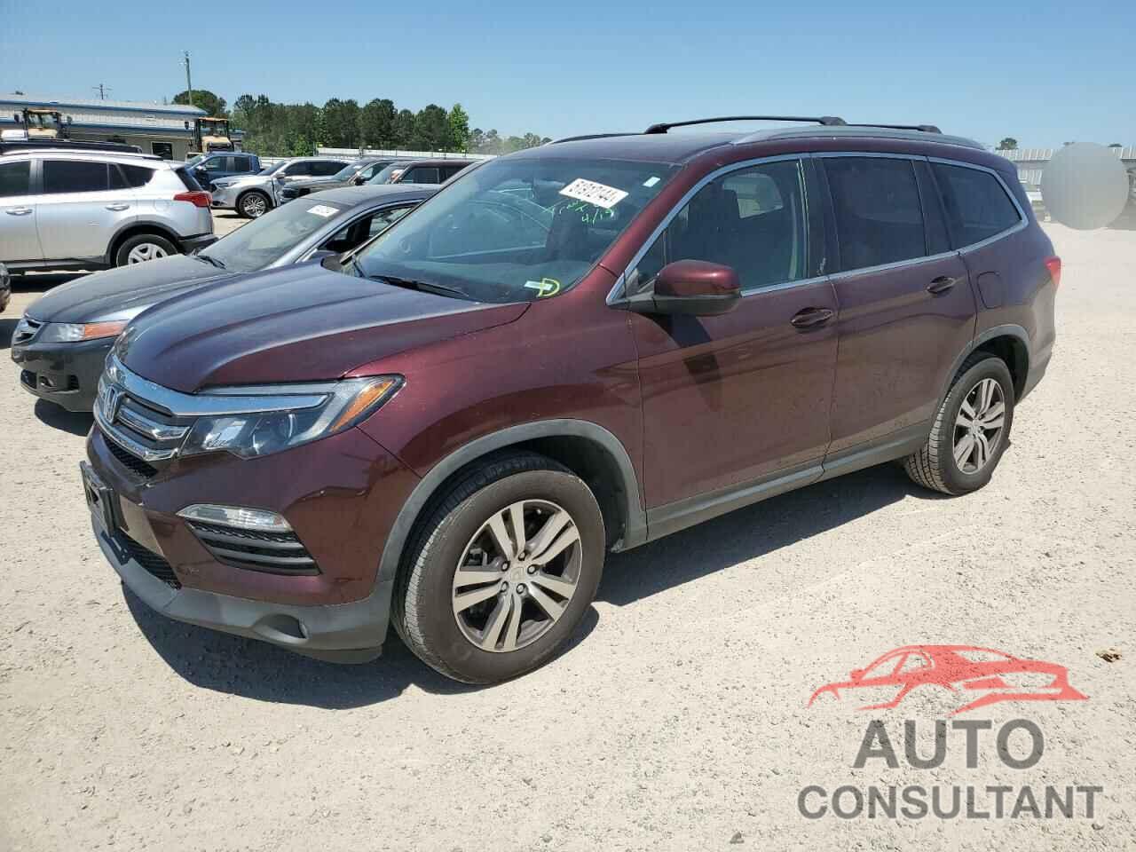 HONDA PILOT 2017 - 5FNYF6H51HB014040