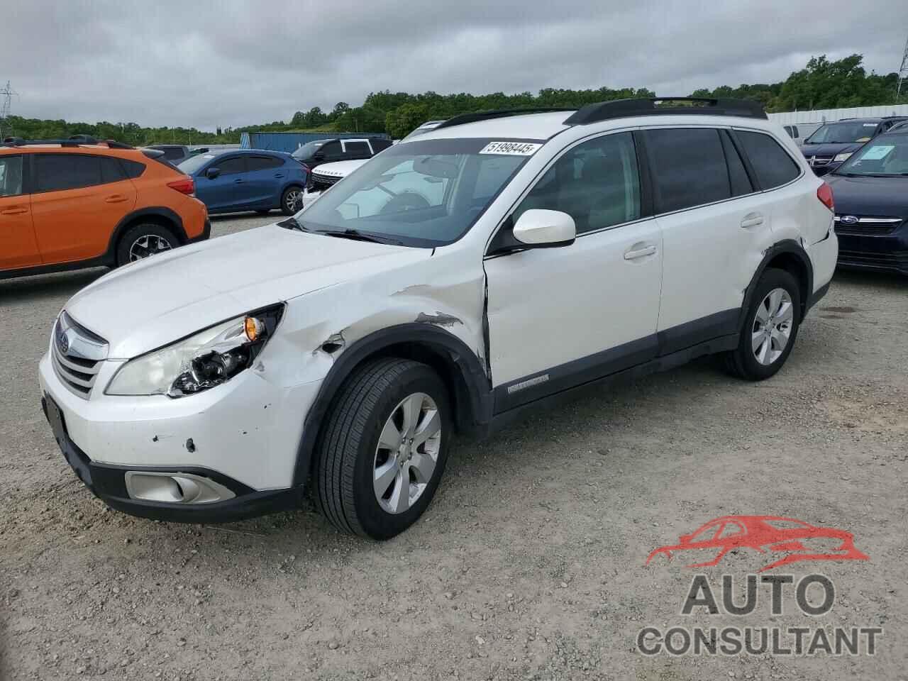 SUBARU OUTBACK 2010 - 4S4BRCFC4A3335145