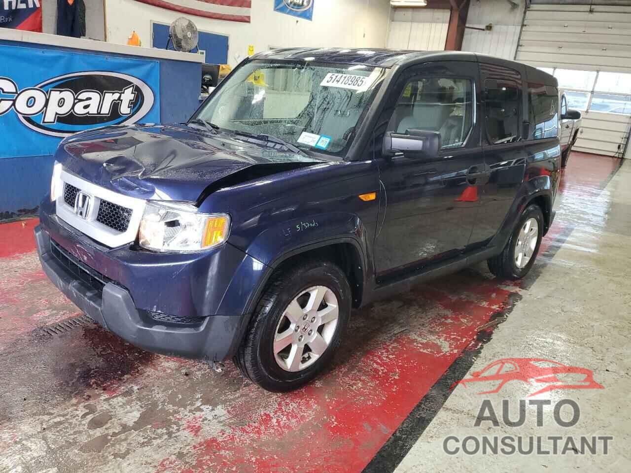 HONDA ELEMENT 2010 - 5J6YH2H76AL008011