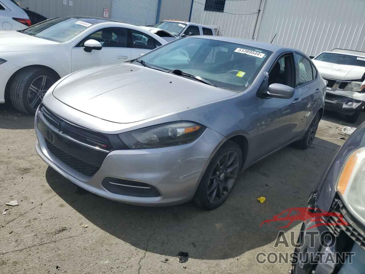 DODGE DART 2016 - 1C3CDFAAXGD578027