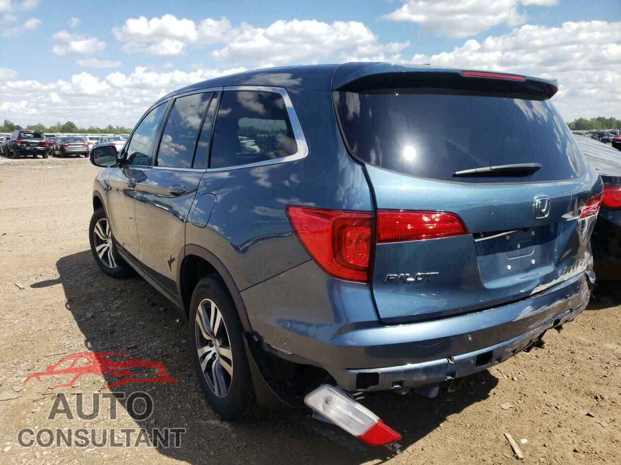 HONDA PILOT 2017 - 5FNYF5H54HB036995