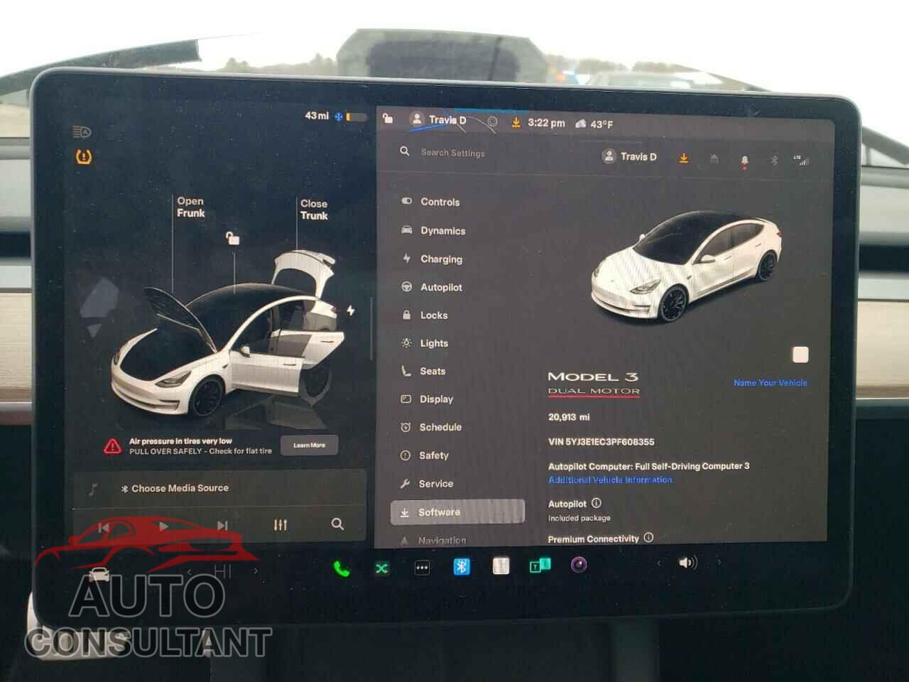 TESLA MODEL 3 2023 - 5YJ3E1EC3PF608355