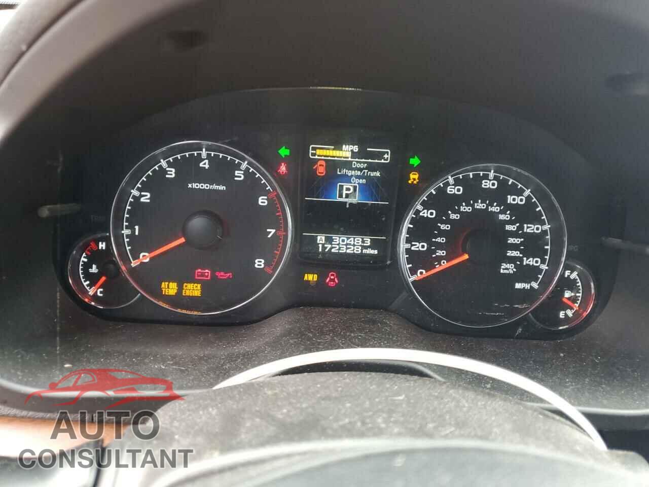 SUBARU OUTBACK 2013 - 4S4BRBLC6D3231212