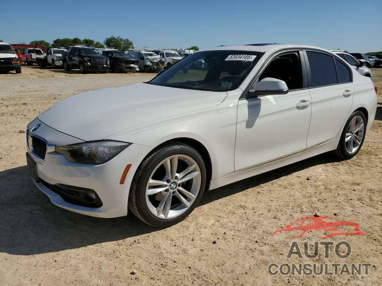 BMW 3 SERIES 2016 - WBA8E1G58GNT33679