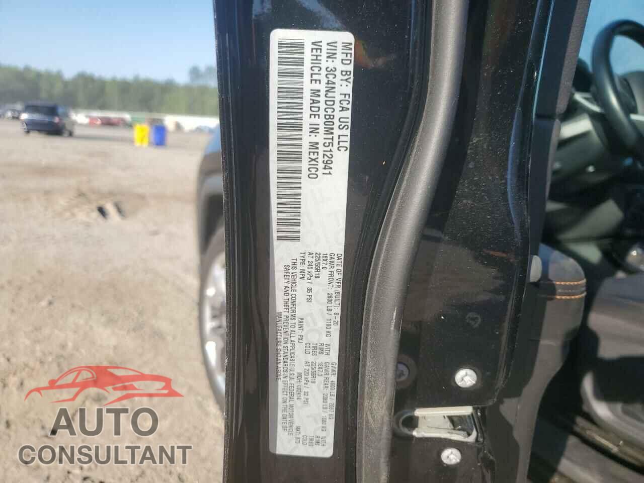 JEEP COMPASS 2021 - 3C4NJDCB0MT512941