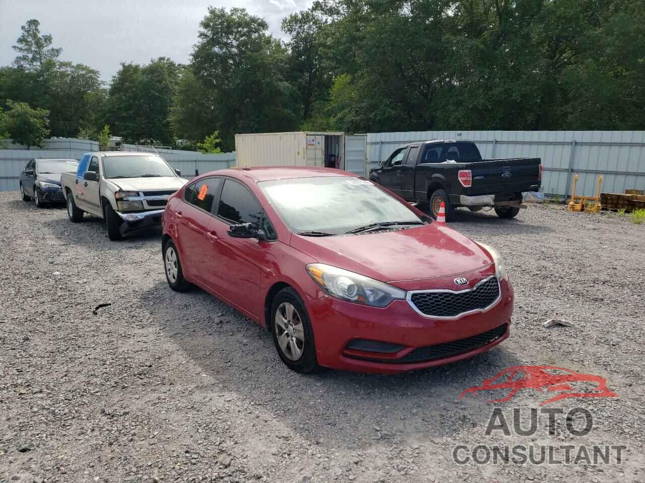 KIA FORTE 2016 - KNAFK4A64G5609214