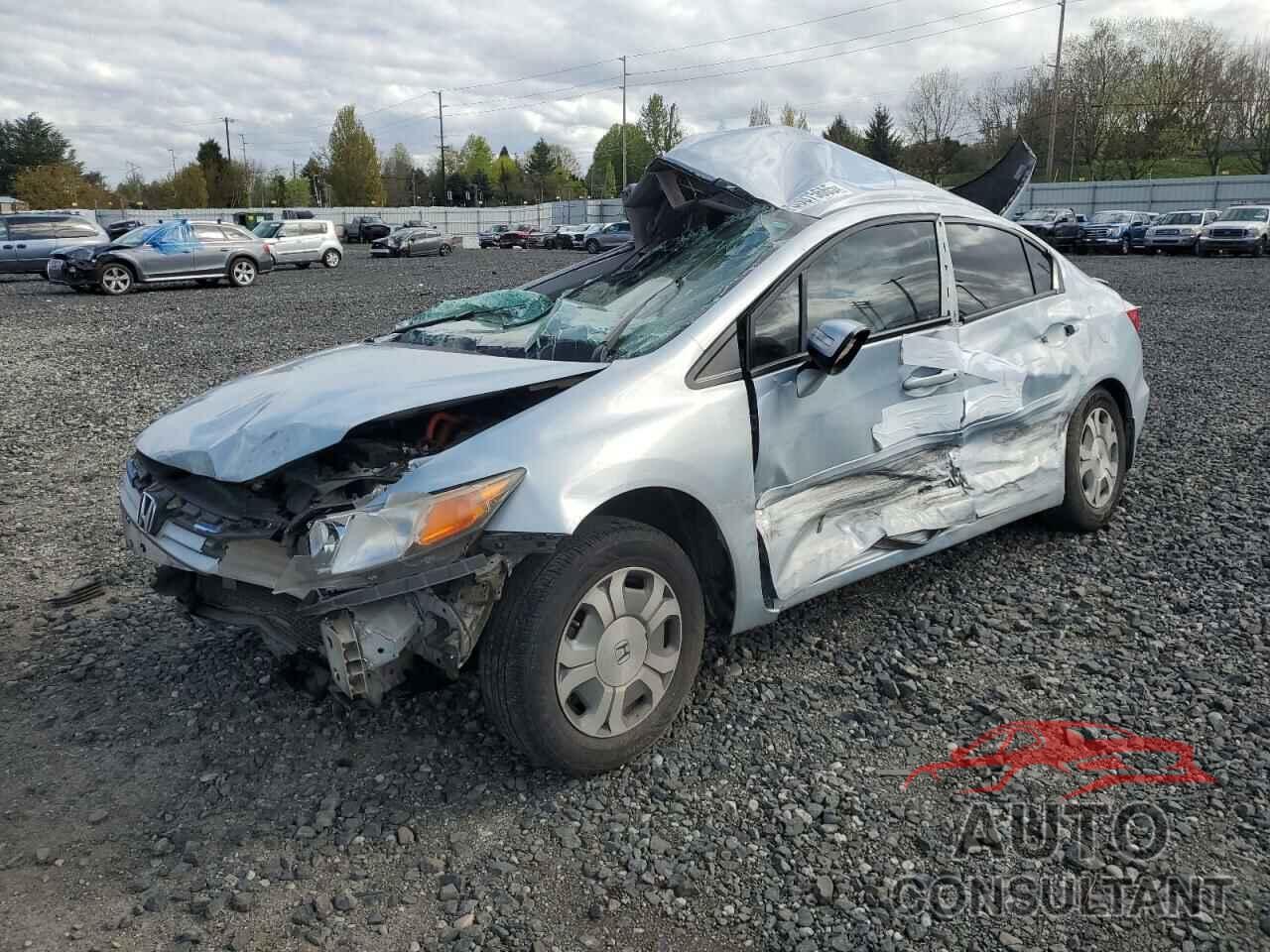 HONDA CIVIC 2012 - JHMFB4F26CS005943