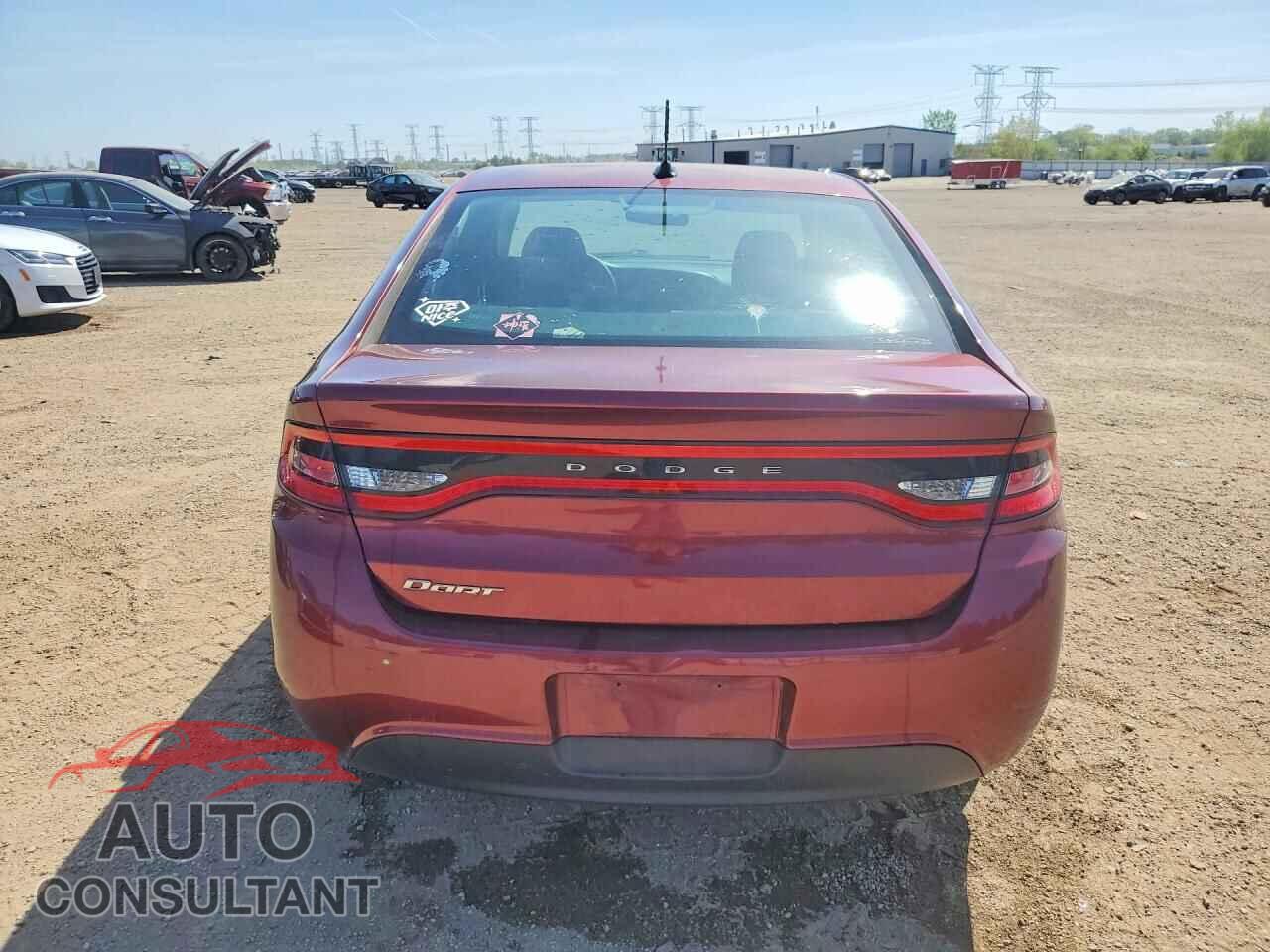 DODGE DART 2015 - 1C3CDFAA5FD237116
