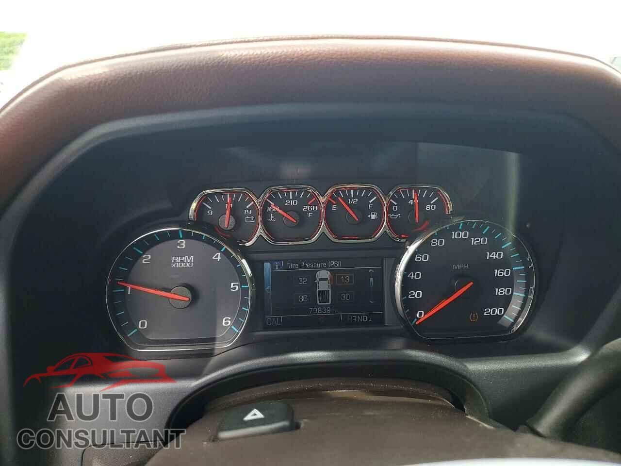 CHEVROLET SILVERADO 2017 - 3GCUKTEC3HG473513