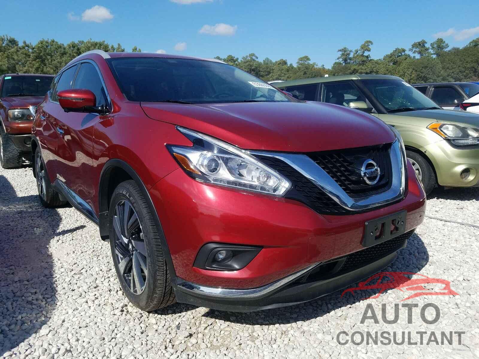 NISSAN MURANO 2017 - 5N1AZ2MG4HN170384