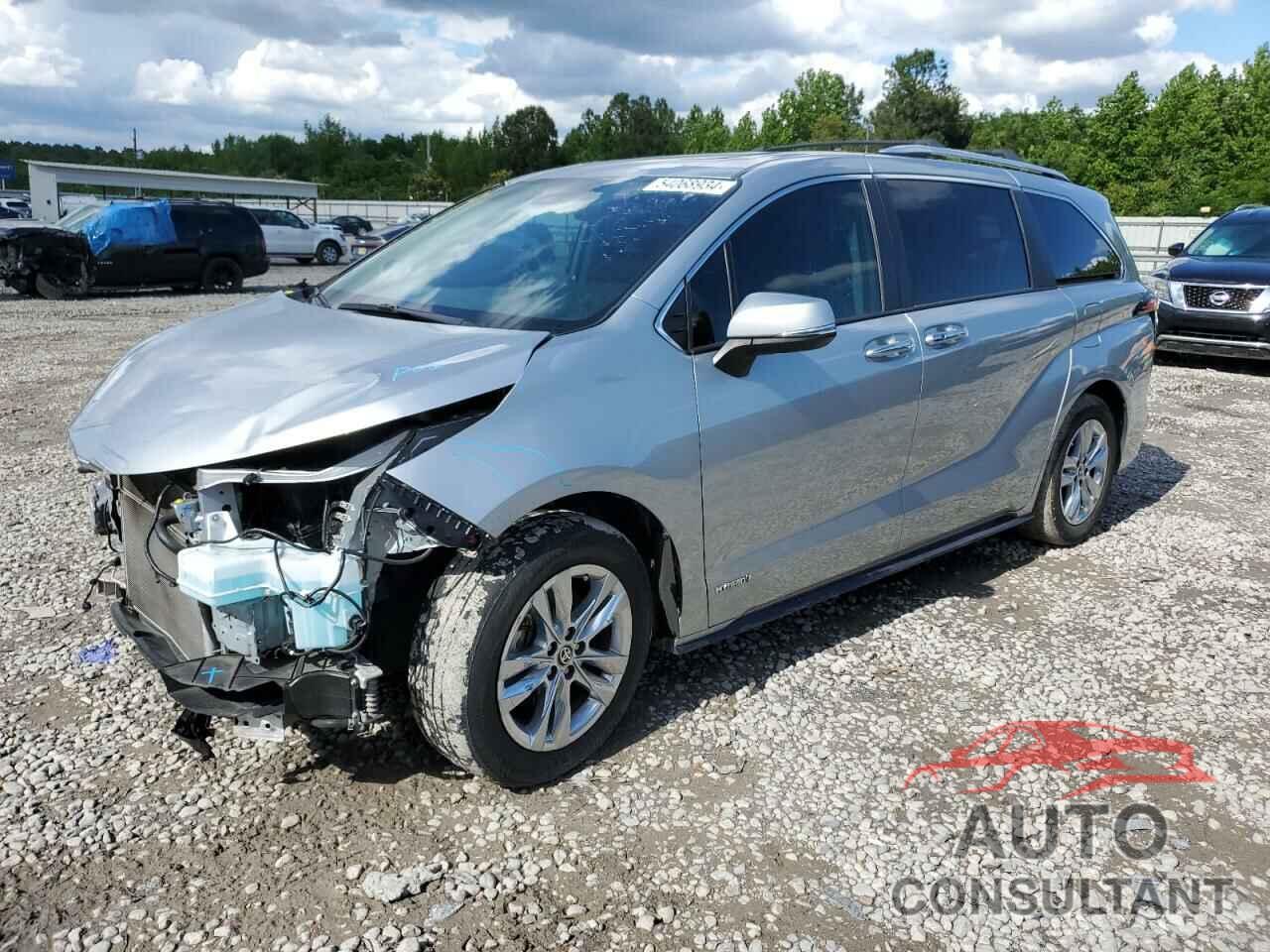 TOYOTA SIENNA 2021 - 5TDZRKEC5MS030934