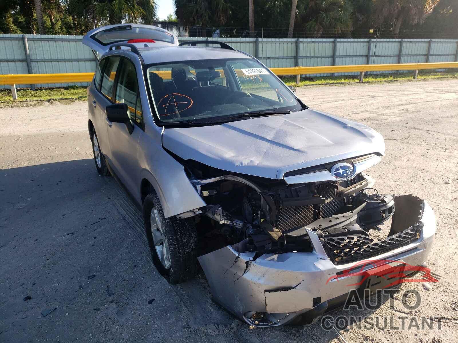 SUBARU FORESTER 2016 - JF2SJABC0GH406084