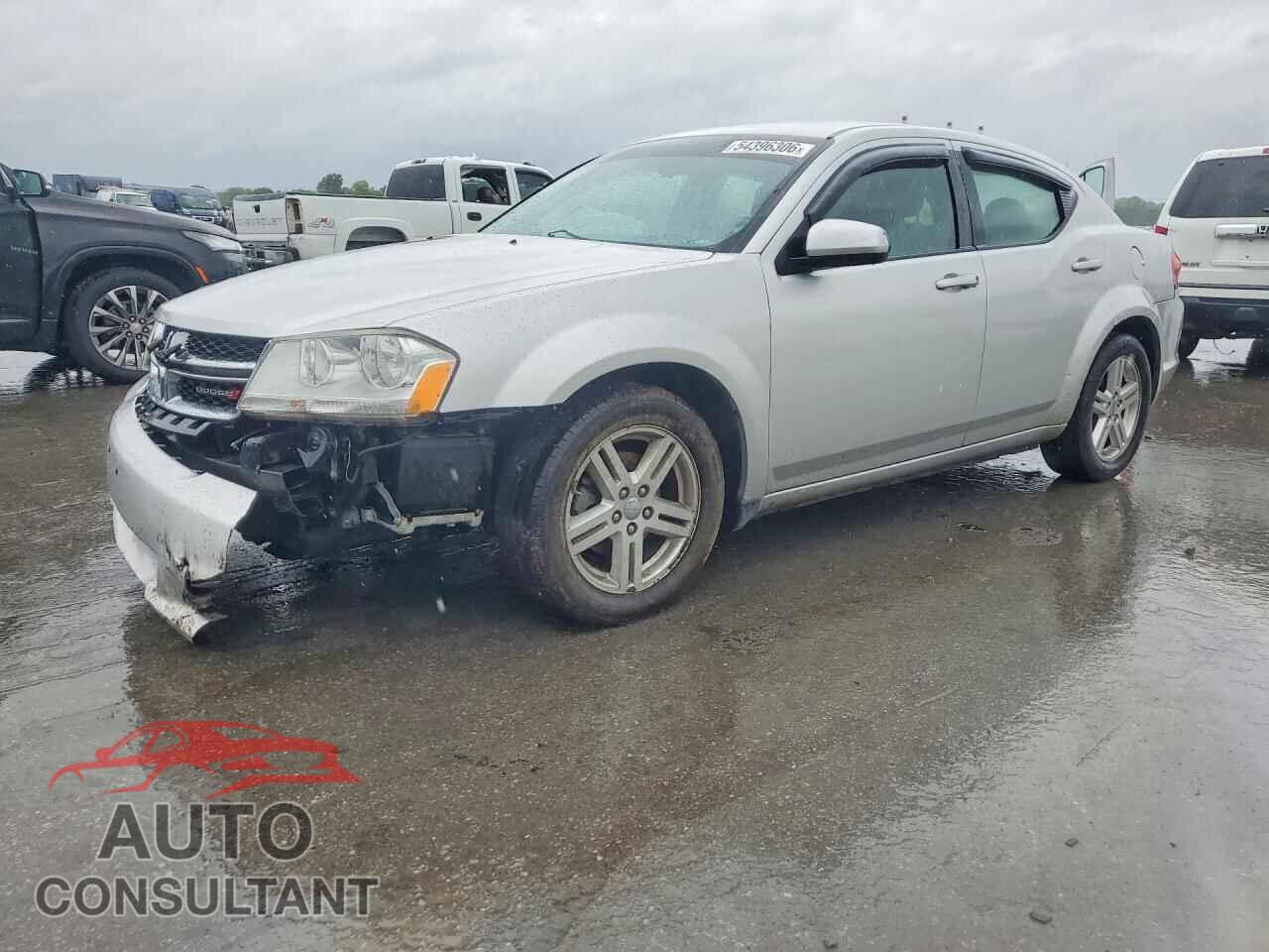 DODGE AVENGER 2012 - 1C3CDZCBXCN274529