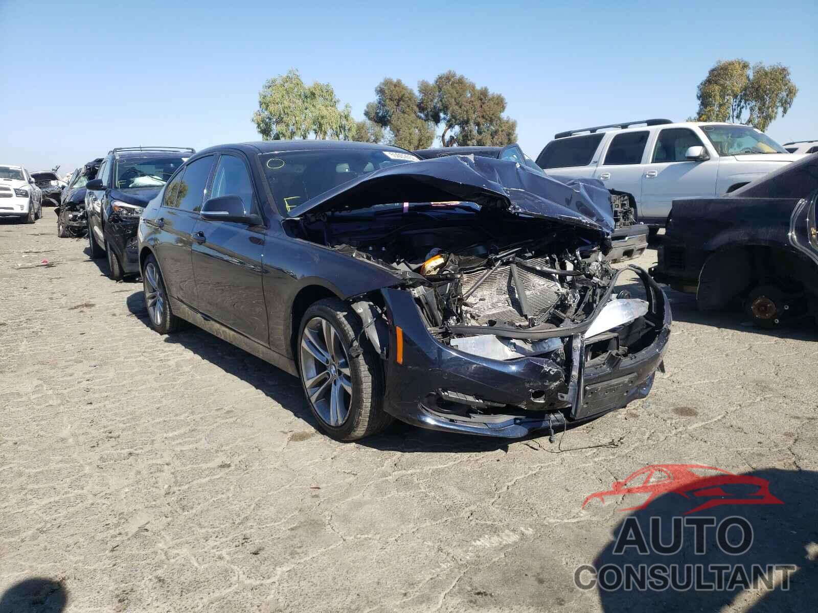 BMW 3 SERIES 2016 - WBA8E9G5XGNT44875