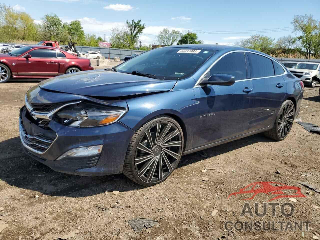CHEVROLET MALIBU 2021 - 1G1ZD5ST7MF011248
