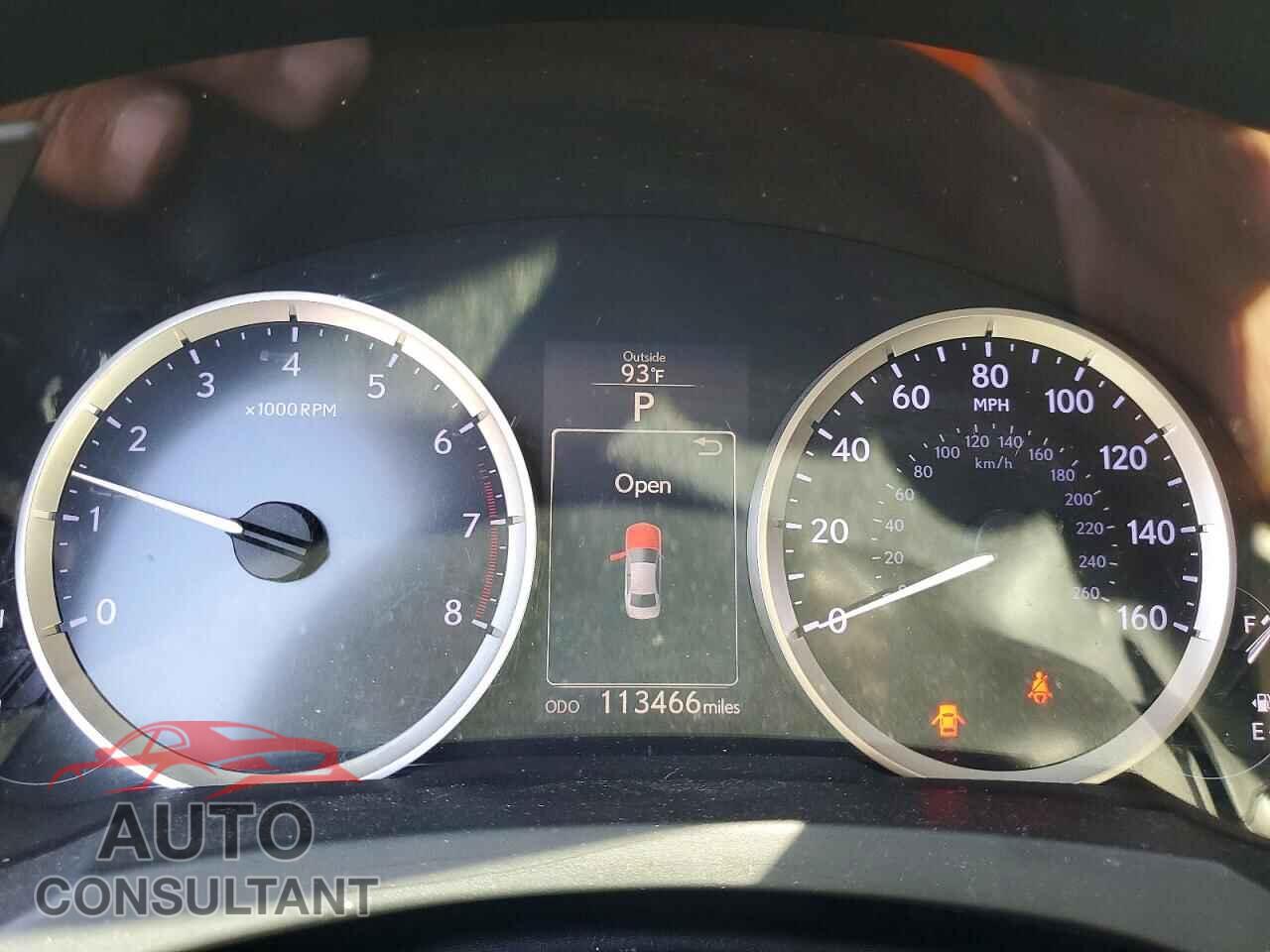 LEXUS IS 2015 - JTHBF1D27F5053779