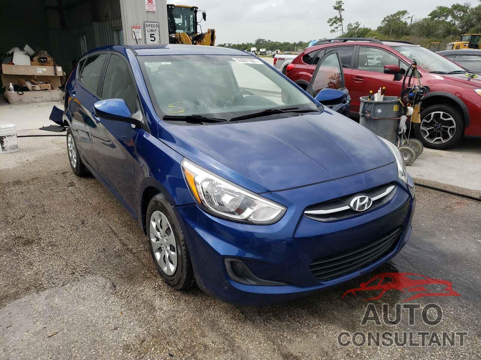 HYUNDAI ACCENT 2017 - KMHCT5AE7HU320444