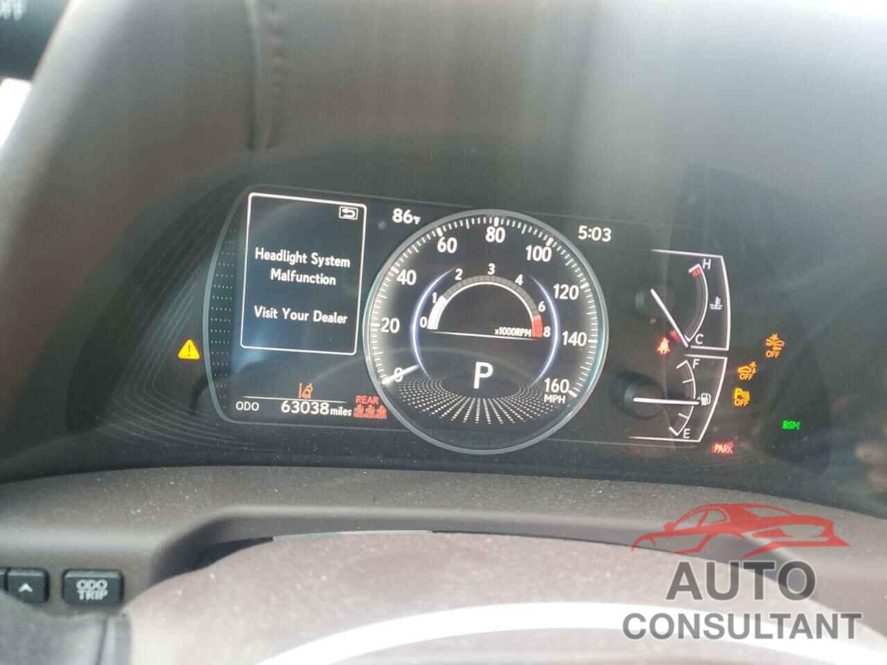 LEXUS ES350 2019 - 58ABZ1B14KU046974