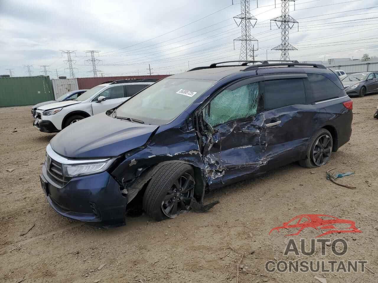 HONDA ODYSSEY 2022 - 5FNRL6H94NB043446