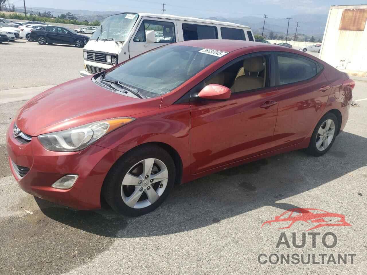 HYUNDAI ELANTRA 2012 - KMHDH4AE3CU280582