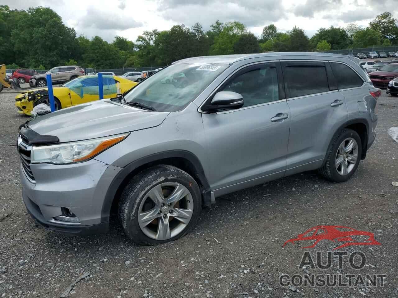 TOYOTA HIGHLANDER 2015 - 5TDDKRFH2FS220811