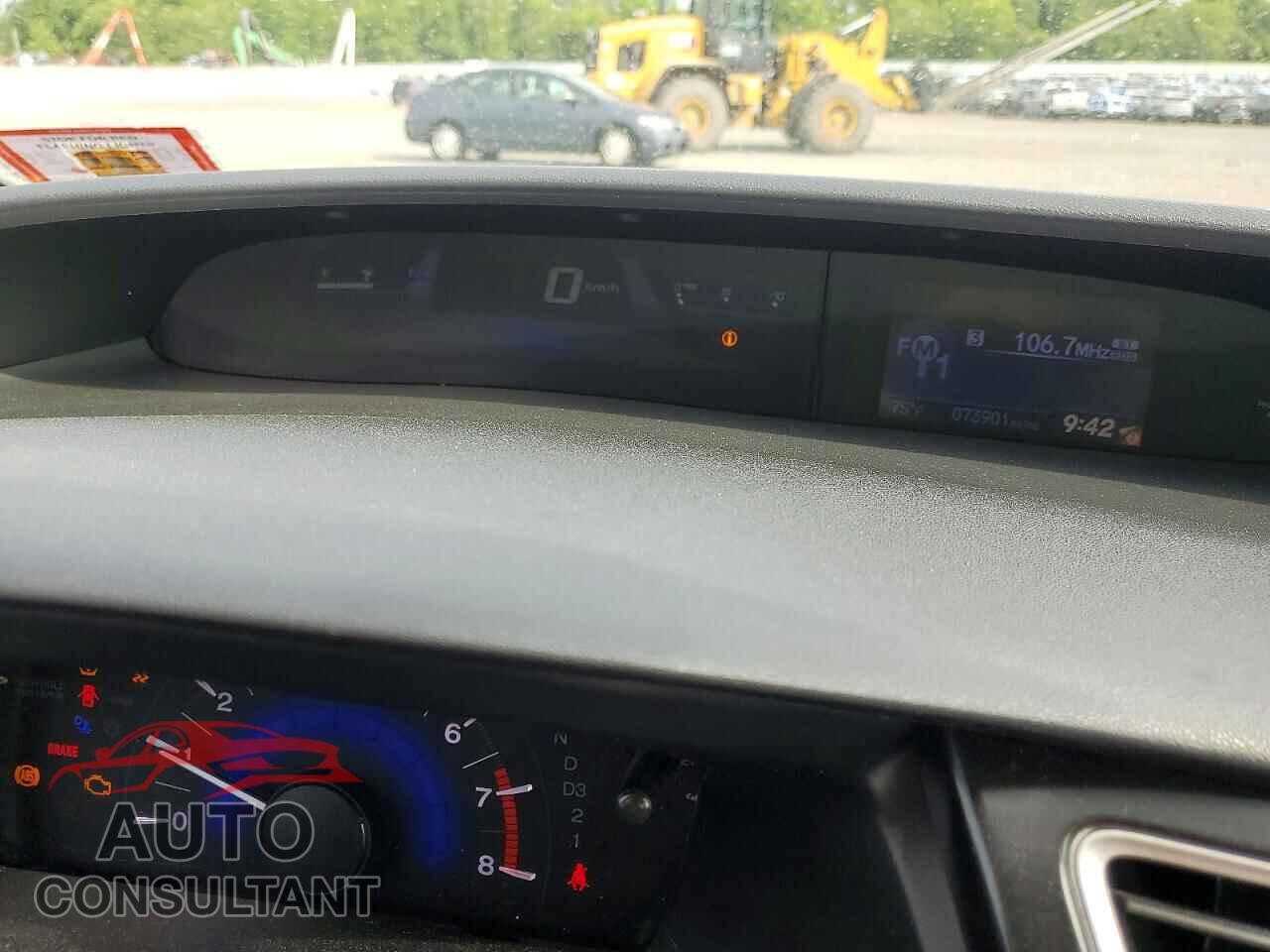 HONDA CIVIC 2013 - 19XFB2F52DE288328
