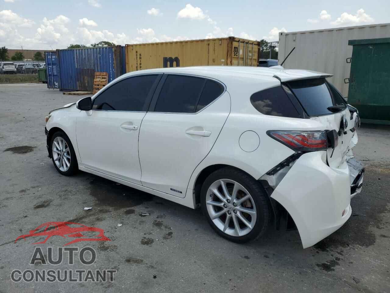 LEXUS CT 200 2013 - JTHKD5BH3D2136158