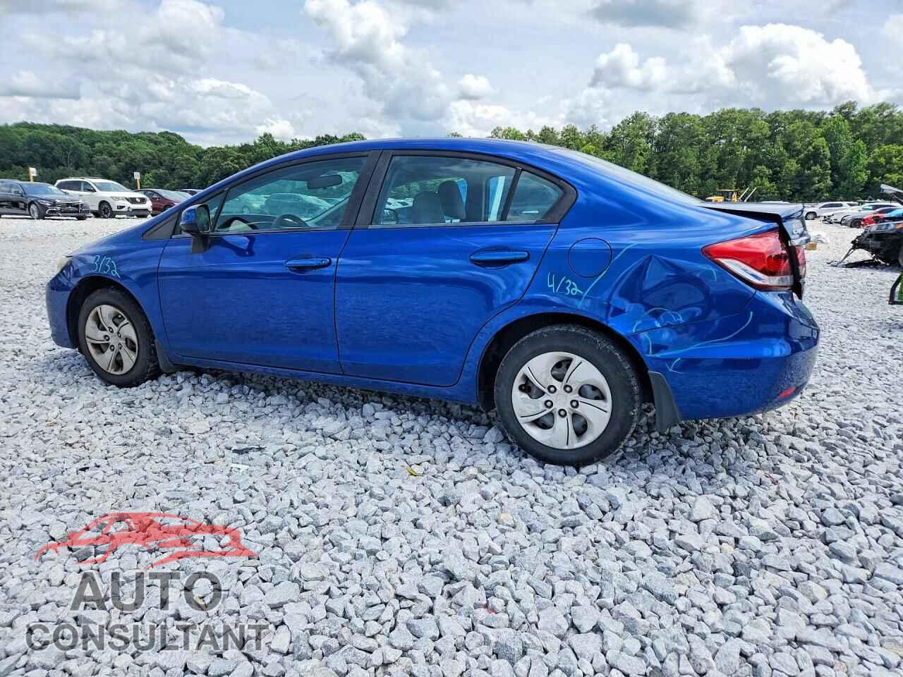 HONDA CIVIC 2013 - 19XFB2F50DE052230