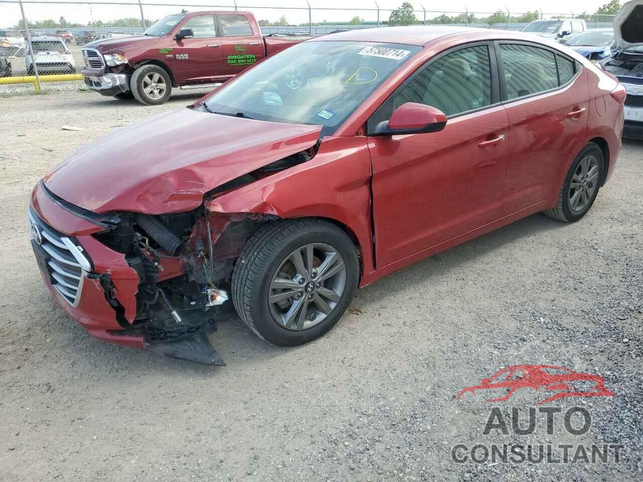 HYUNDAI ELANTRA 2018 - 5NPD84LF2JH220438