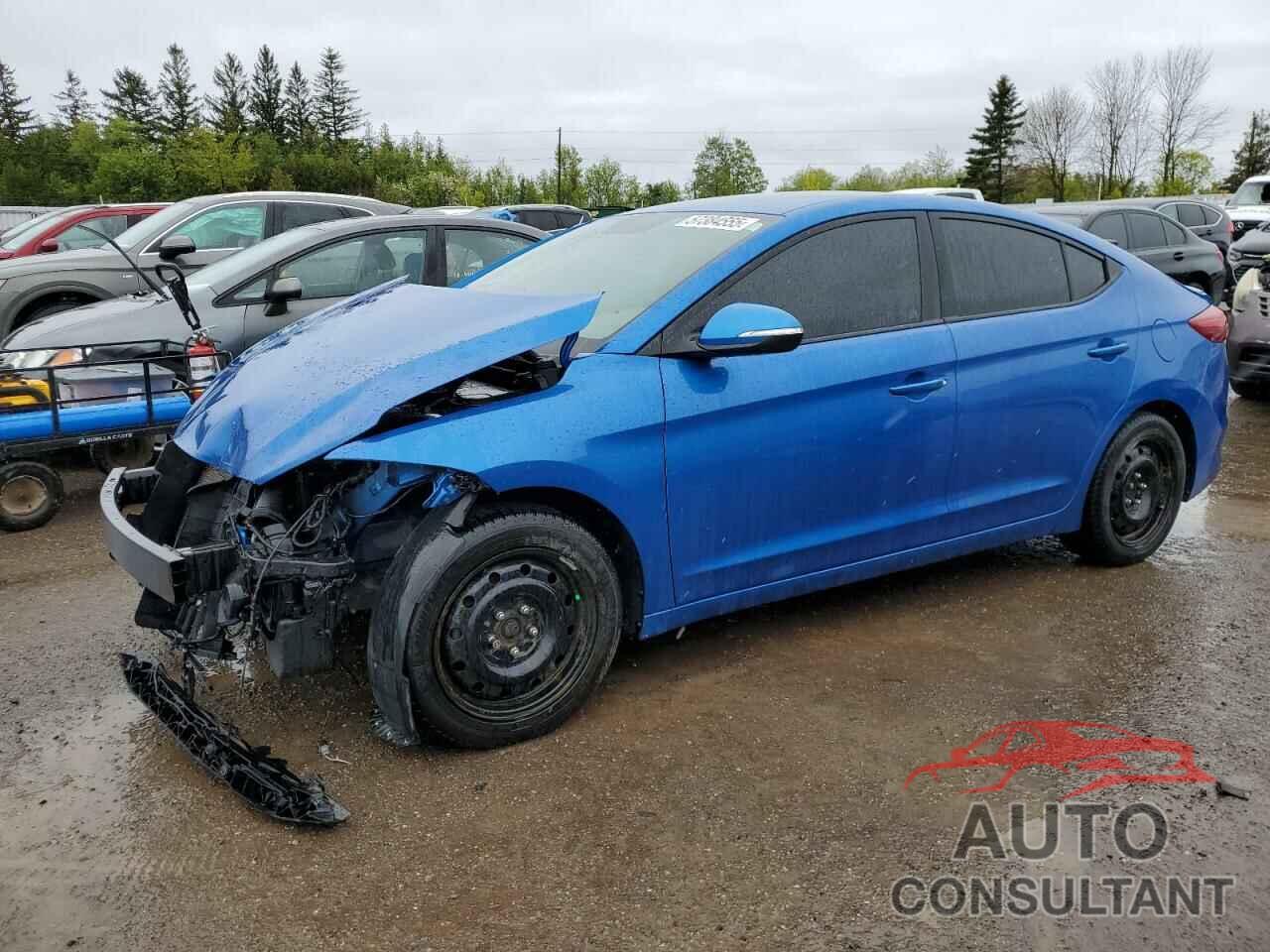 HYUNDAI ELANTRA 2018 - KMHD84LFXJU638604
