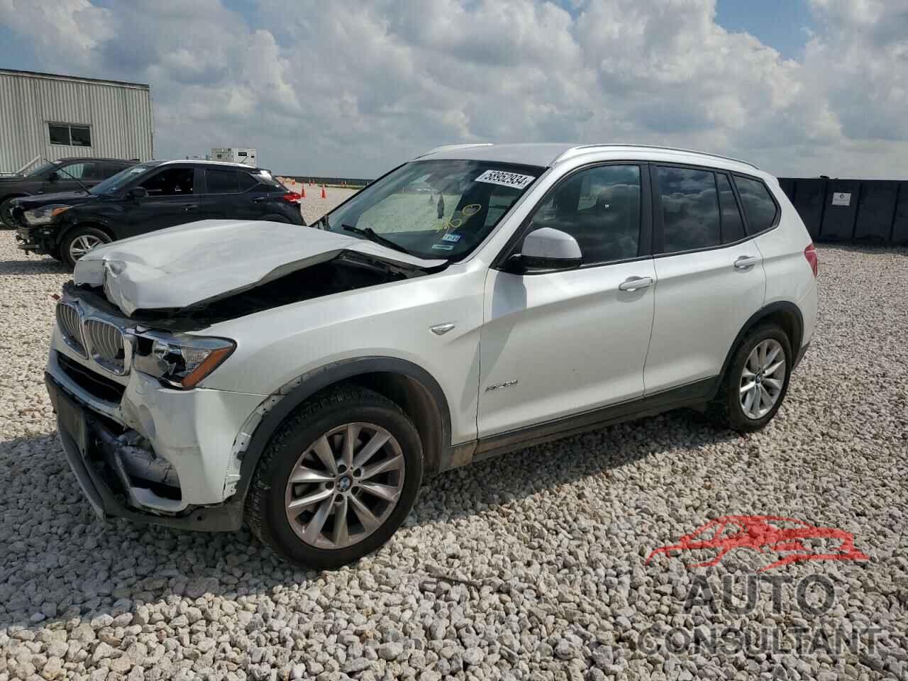 BMW X3 2016 - 5UXWX9C57G0D69872