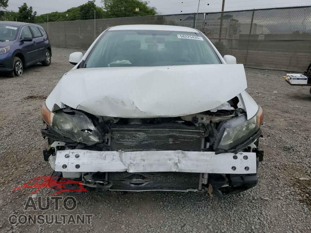HONDA CIVIC 2012 - 19XFB2F55CE370956