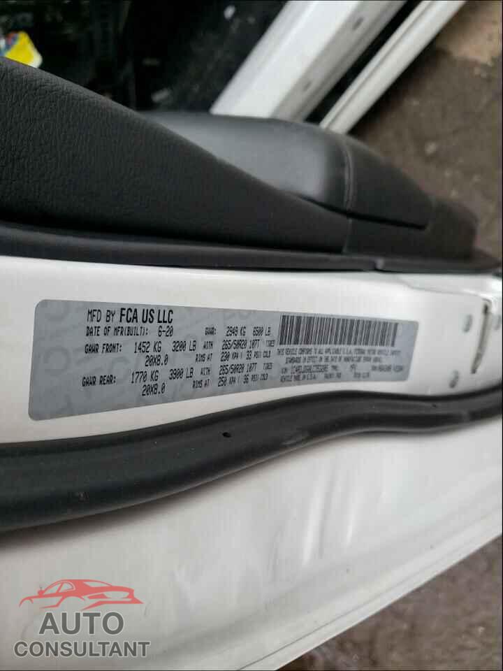 DODGE DURANGO 2020 - 1C4RDJDG0LC353205
