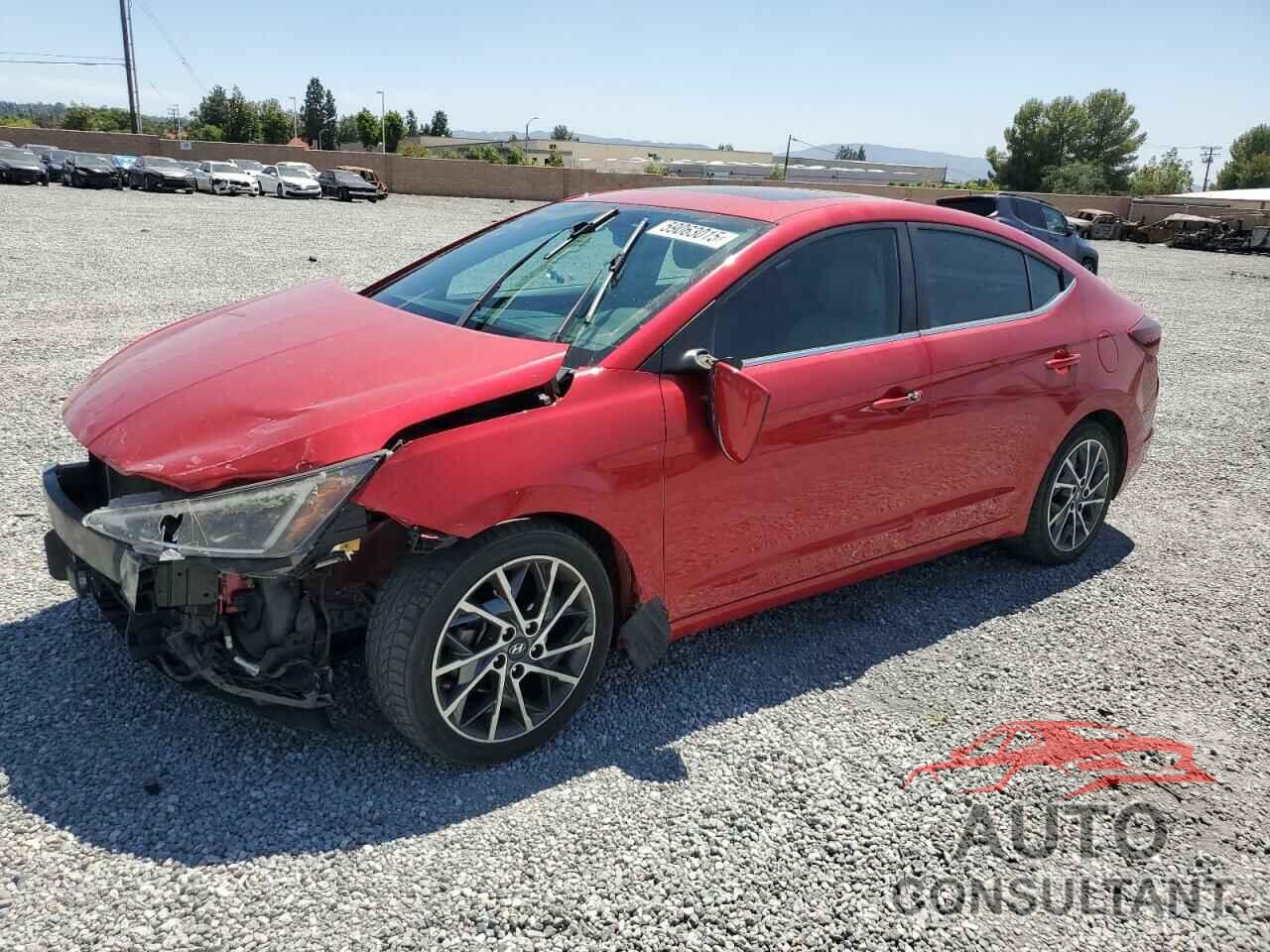 HYUNDAI ELANTRA 2020 - 5NPD84LF4LH558376