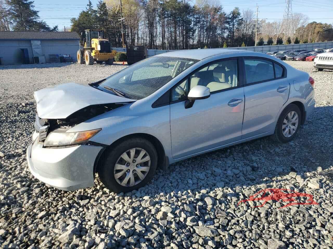 HONDA CIVIC 2012 - 19XFB2F54CE333865