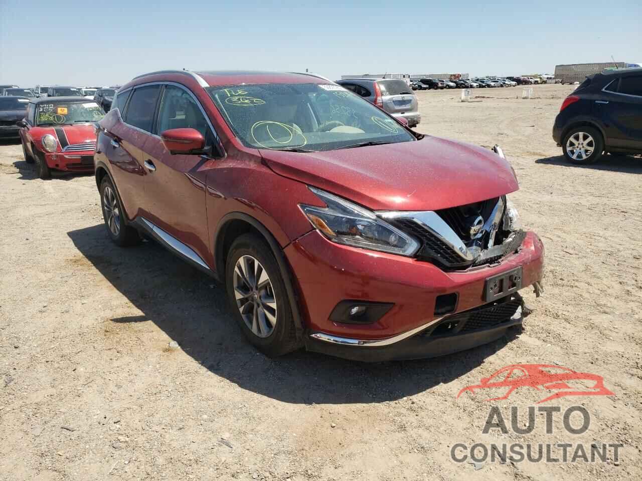 NISSAN MURANO 2018 - 5N1AZ2MG6JN152166