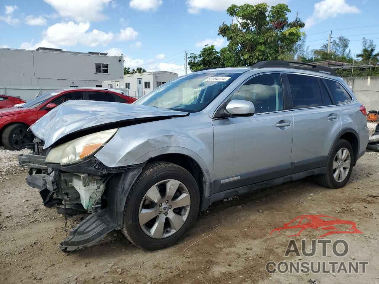 SUBARU OUTBACK 2012 - 4S4BRDLC9C2296538