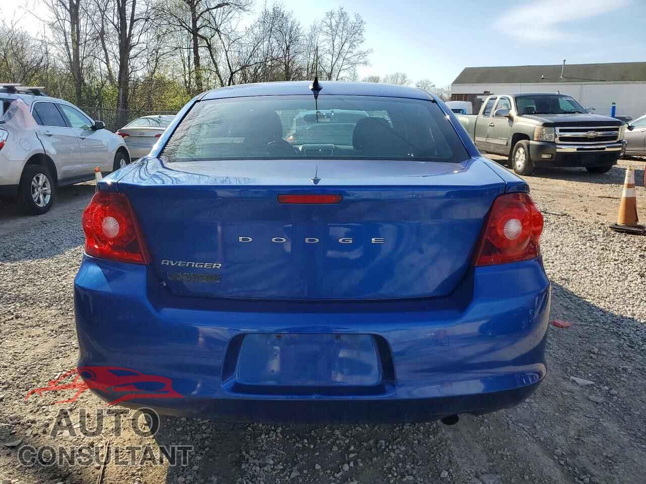 DODGE AVENGER 2012 - 1C3CDZAB5CN207338