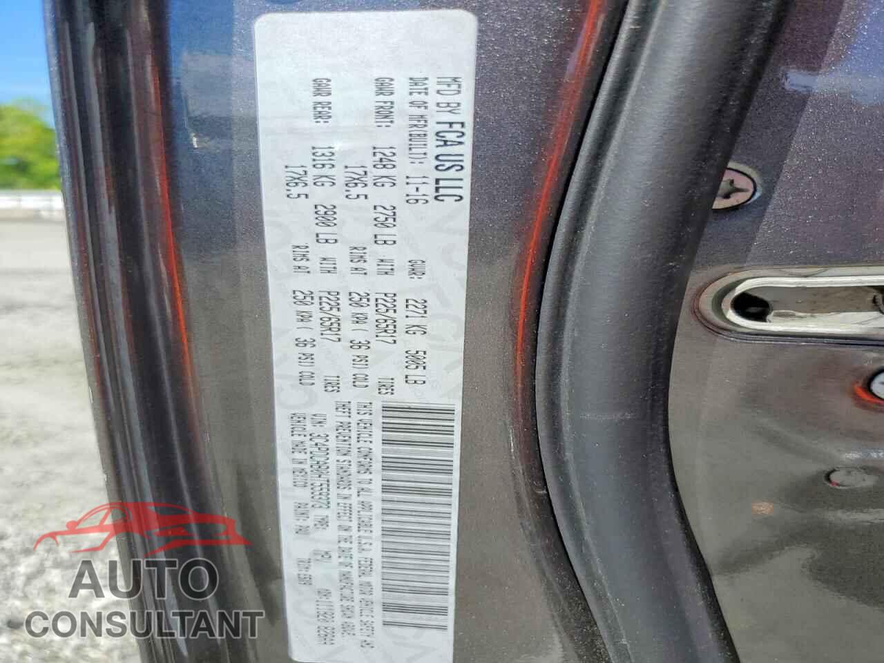 DODGE JOURNEY 2017 - 3C4PDCAB0HT559373