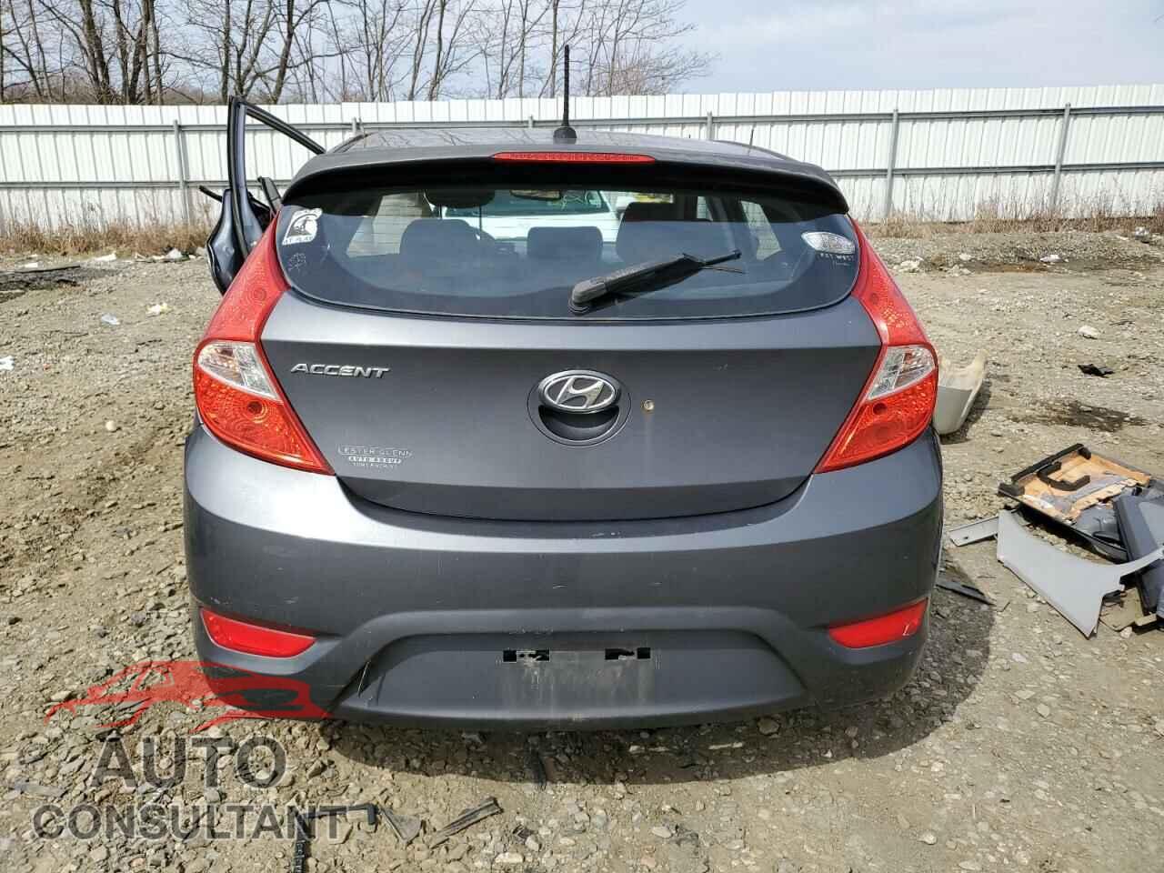 HYUNDAI ACCENT 2013 - KMHCU5AE7DU074888